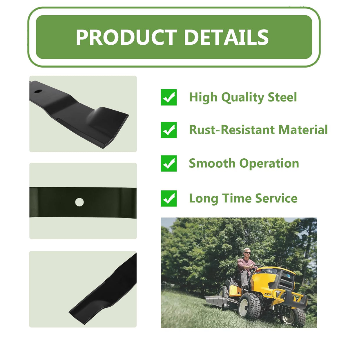 KANXAJJY ikon-xl 52in blades for reliable Ikon XL performance