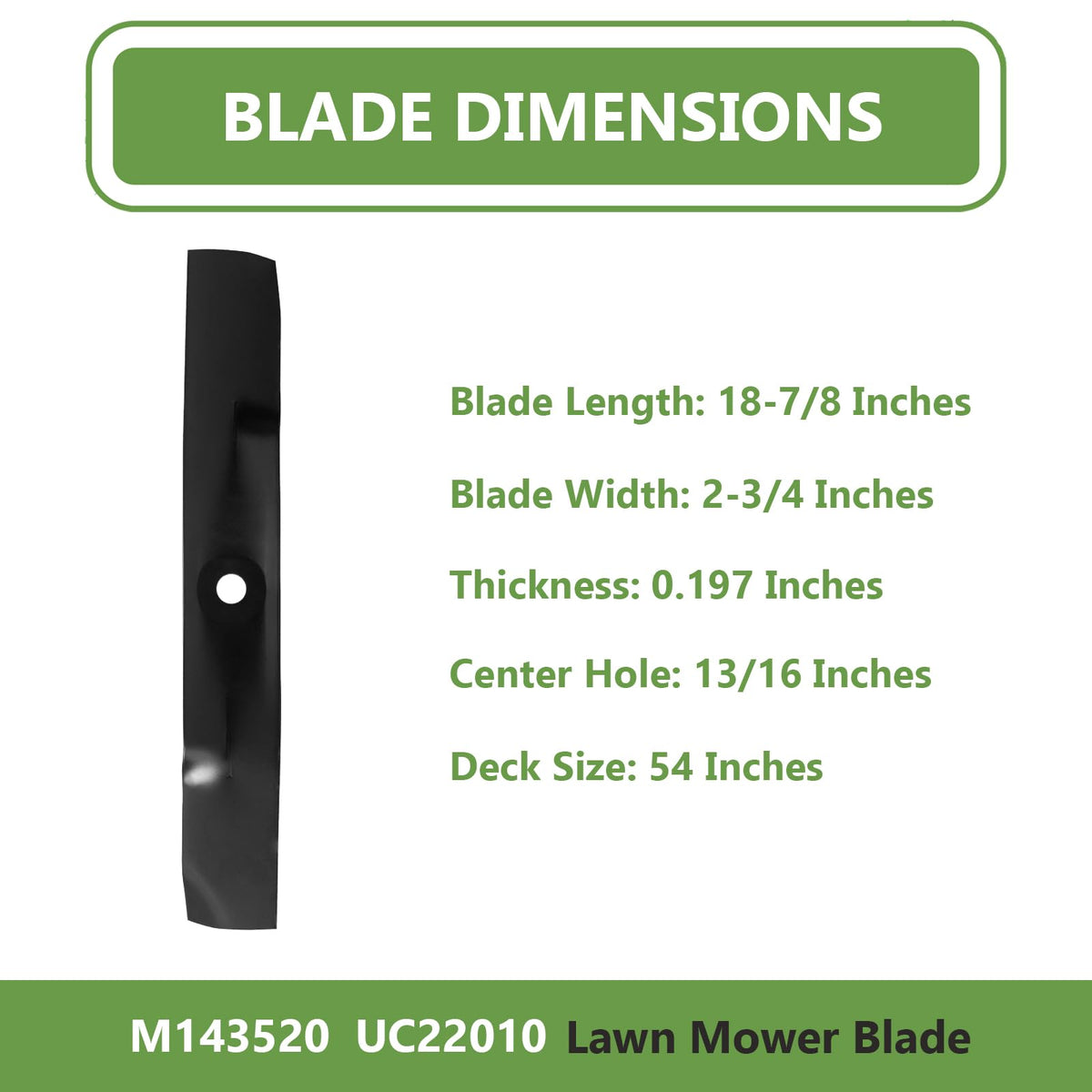 KANXAJJY M143520 blade pack on lawn tractor demonstrates easy replacement
