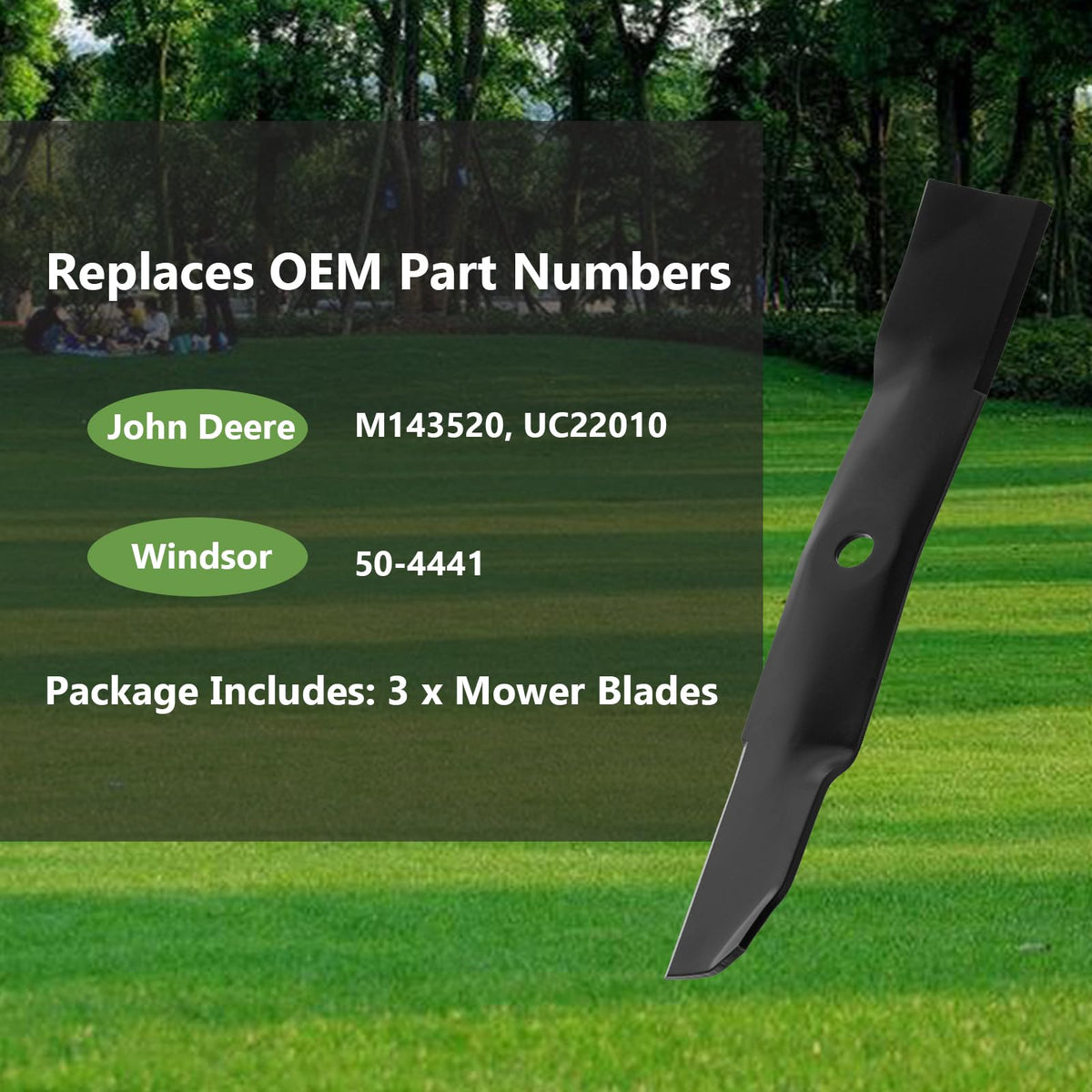 KANXAJJY M143520 packaging shows three blades for quick replacement