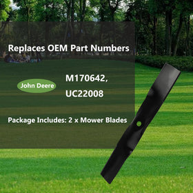 KANXAJJY UC22008 high-grade steel blade with rust-resistant coating.