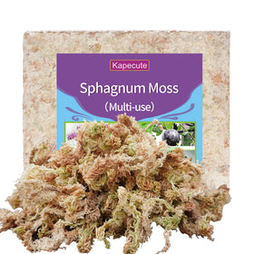 Kapecute sphagnum moss supports propagation with healthy root development and moisture retention