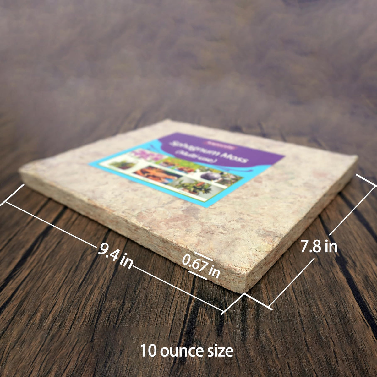 Kapecute sphagnum moss supports reptiles with natural moisture in habitats