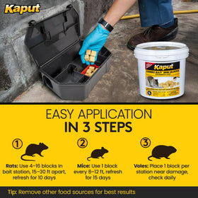 Kaput Combo Bait Mini Blocks packaging showcases label and ready-to-use format.