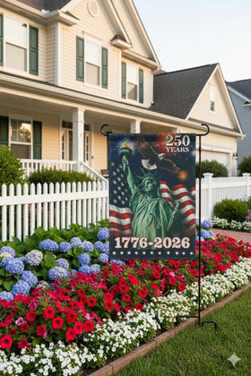 KARAVA USA 250th anniversary flag double-sided printing visibility