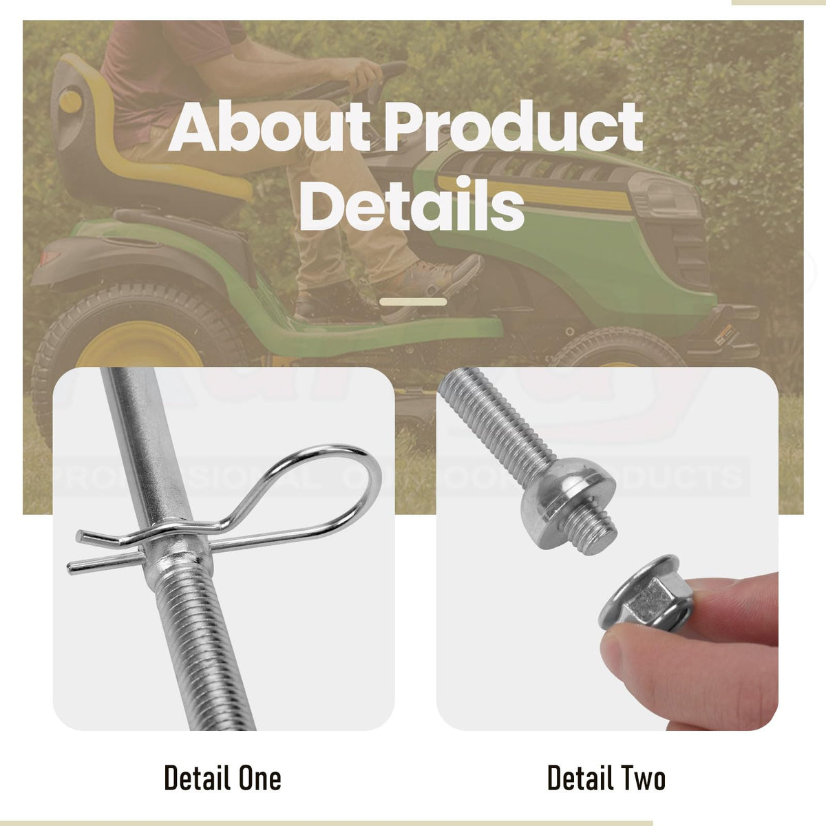 Karbay 14M7520 nut kit provides secure mounting hardware.
