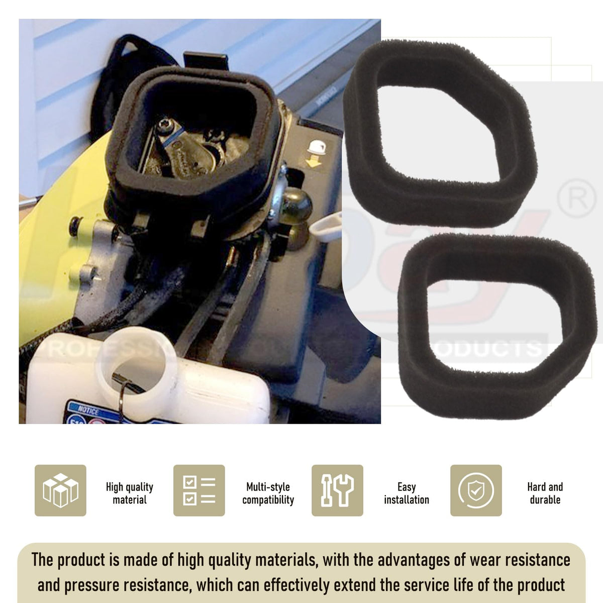 Karbay compatibility with Ryobi 25cc series supports various models.