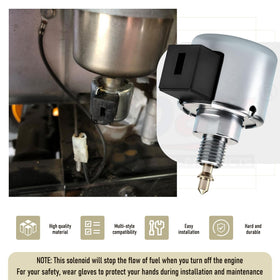 Karbay solenoid compatible with Craftsman T110 and Husqvarna YTH1842