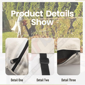 Adjustable nylon shoulder straps on Karbay bag for hands free use
