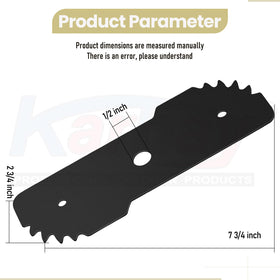 Karbay EB-007 blade pack showing the 3-pack for easy replacement.