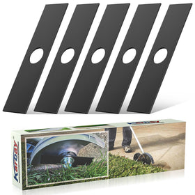 Karbay edger blades, 8-inch, center hole 1 inch, for versatile edging tasks.