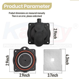 Karbay diaphragm replacement for Hiblow HP60/HP80 in use