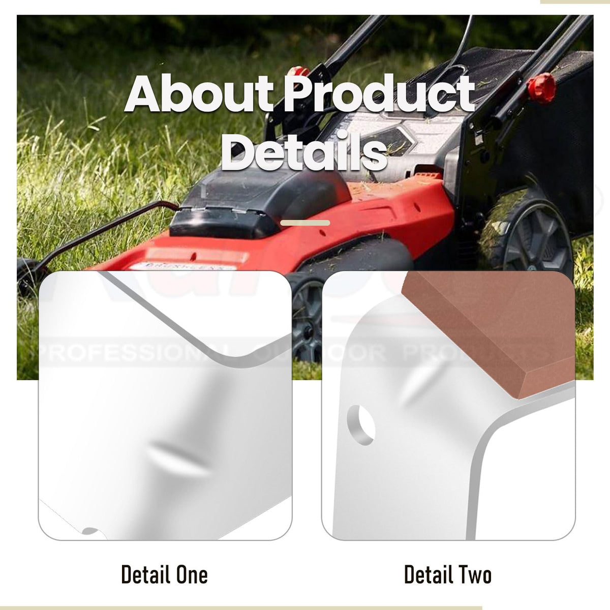 Karbay installation-ready kit with size references per image.
