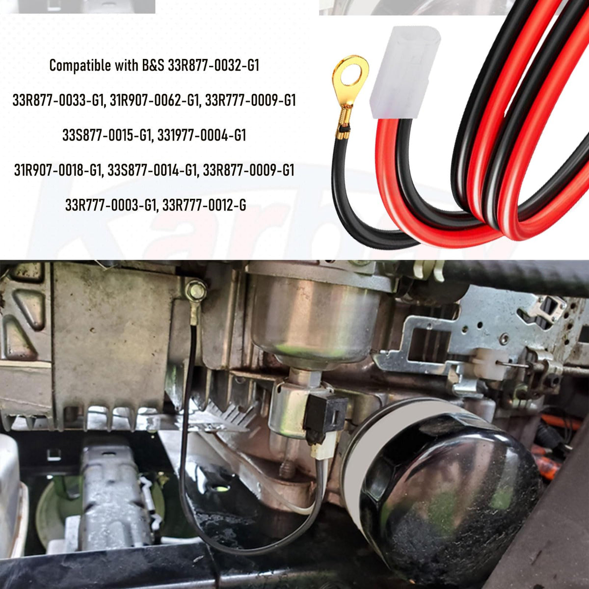 Karbay solenoid compatible with John Deere E100 series mowers