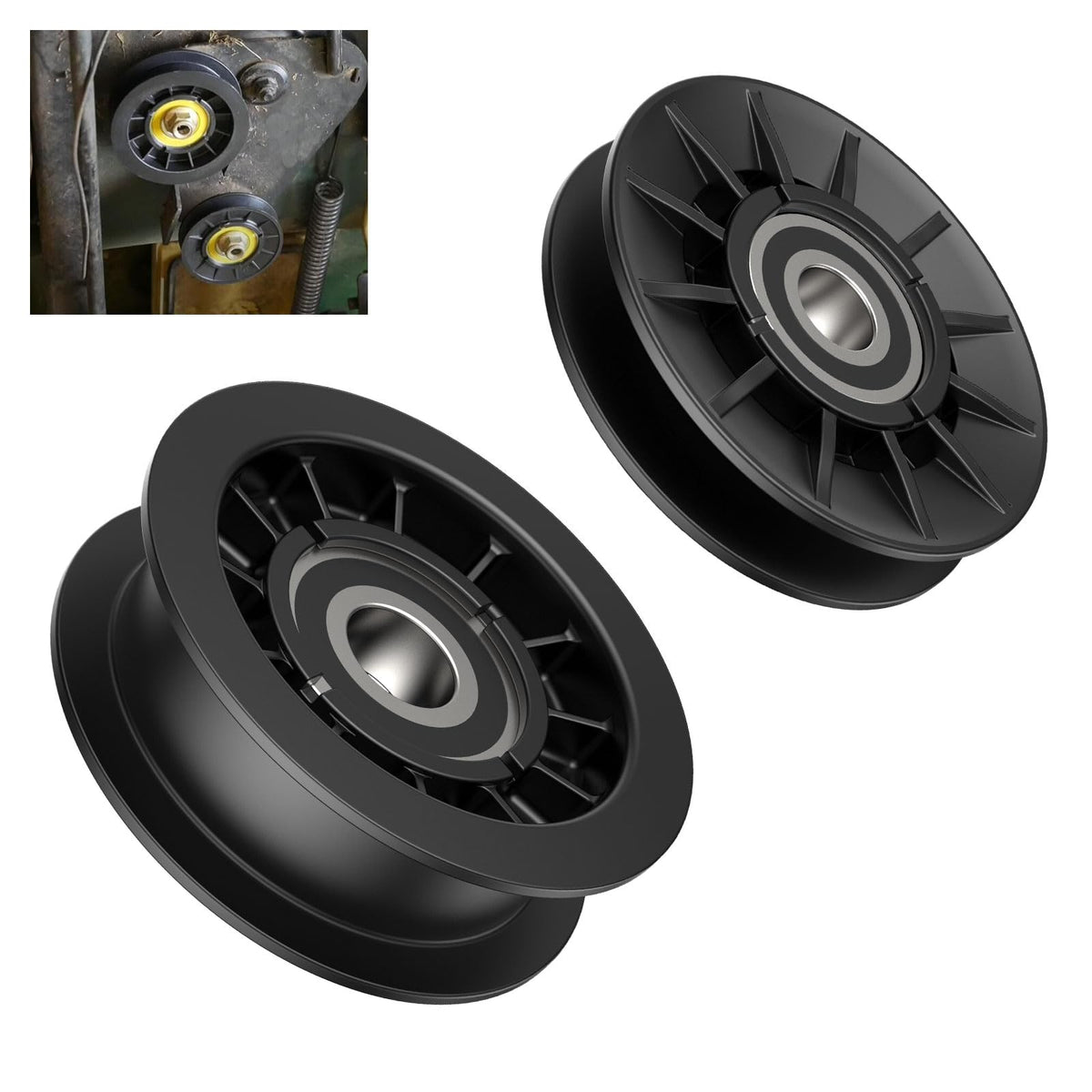 Karbay packaging shows two pulleys in the box
