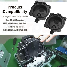 Karbay white switch included for easy operation