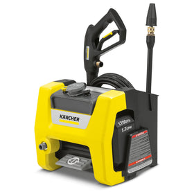 Kärcher K1700 Cube included accessories indicate a ready-to-clean kit