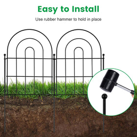 Karlliu easy-assembly interlocking sections simplify customizing fence length.