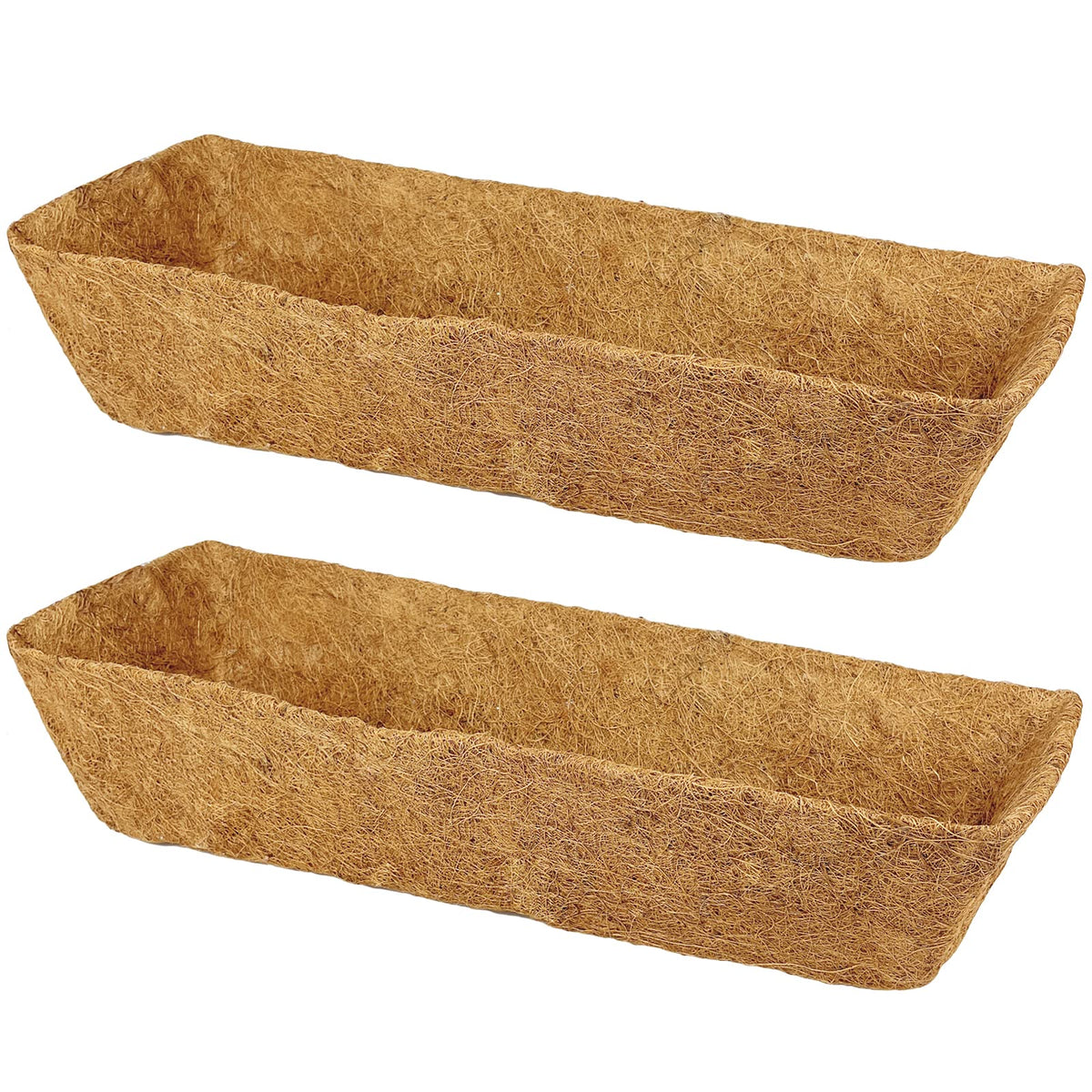 Karlliu 24-inch trough coconut liner for window box boosts airflow and moisture.