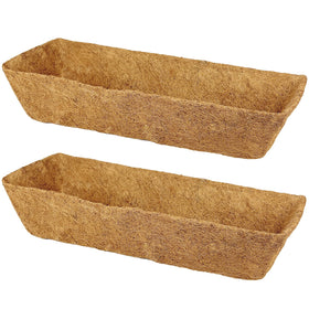 Karlliu 24-inch trough coconut liner for window box boosts airflow and moisture.