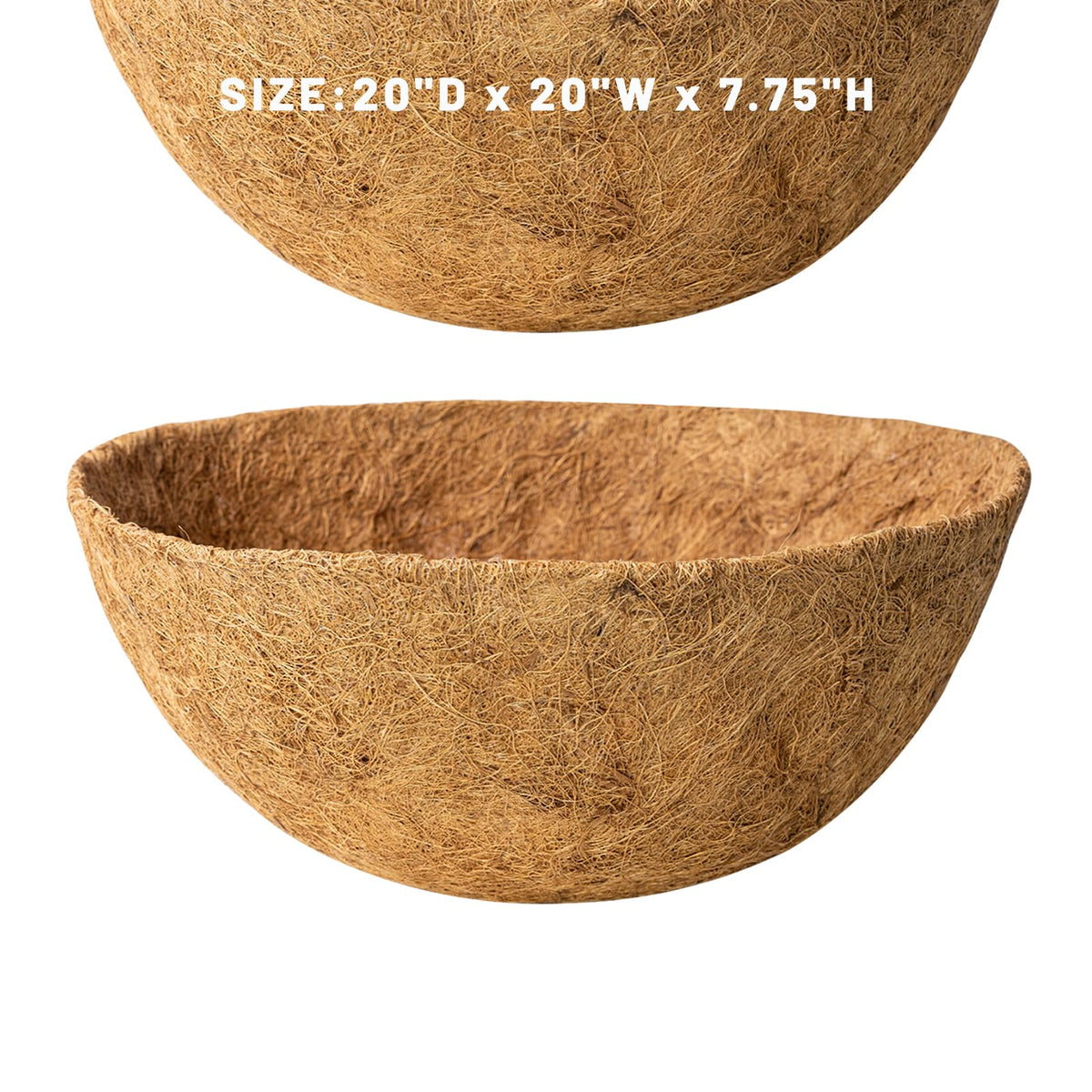 Karlliu two-pack coconut liner for versatile planter projects.