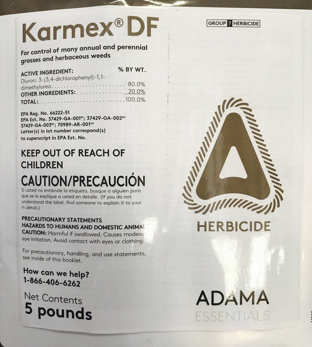 Karmex DF diuron 80% label for easy weed control planning