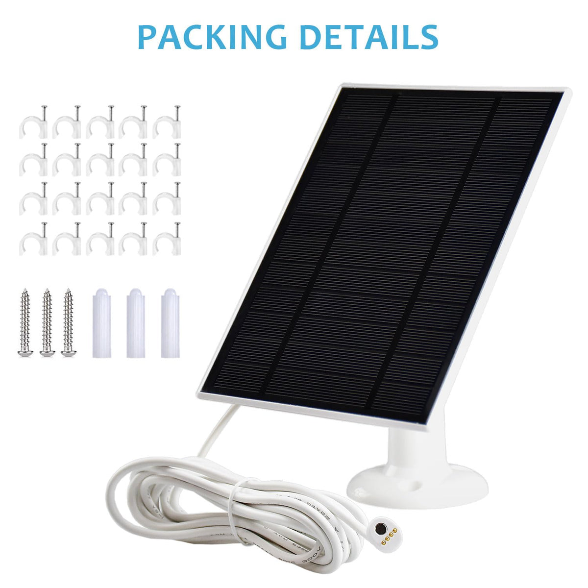 Karotto solar panel dimensions 7.2 by 5.6 by 0.59 inches for slim fit.