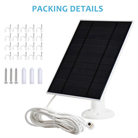 Karotto solar panel dimensions 7.2 by 5.6 by 0.59 inches for slim fit.
