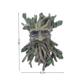 KARSTSYLVA tree face close-up showing flowing beard detail