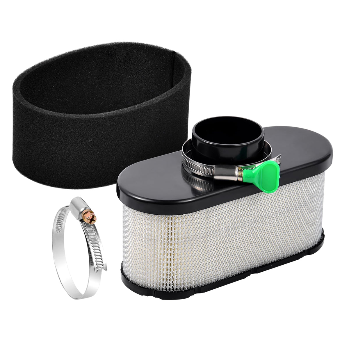 Karvayna 11013-0752 air filter close-up shows premium filtration material