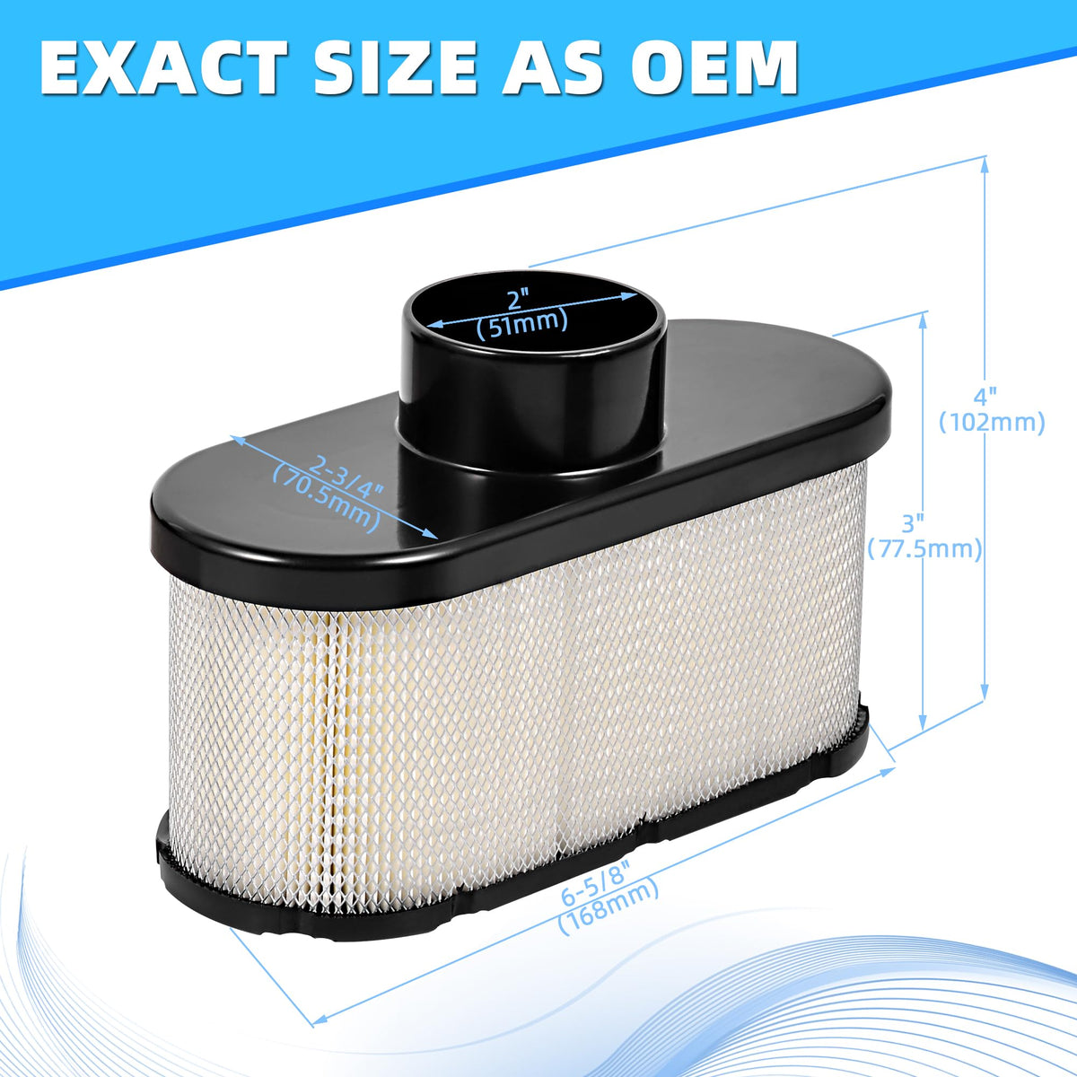 Karvayna filter endures humidity and vibration for durable use