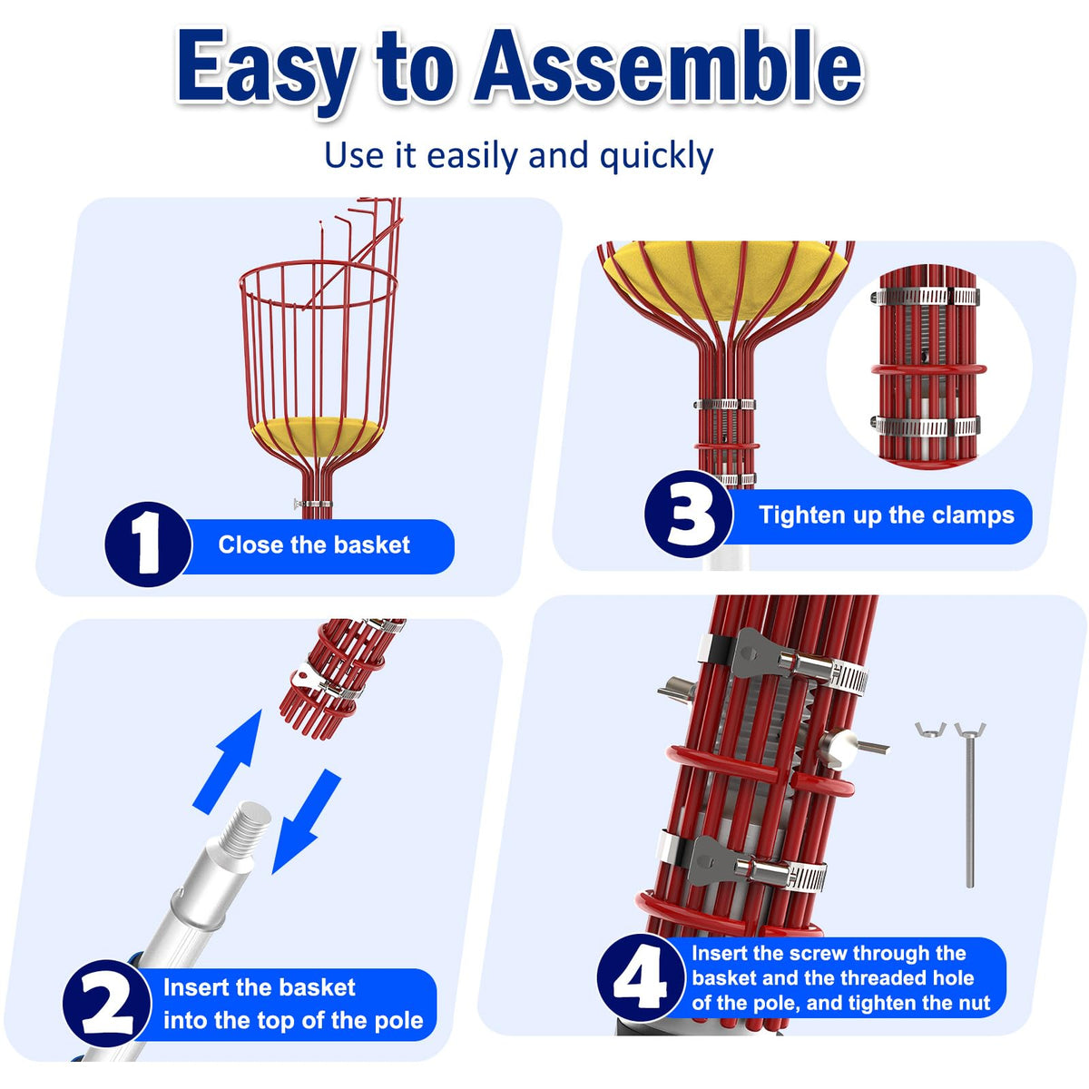 Karveden easy tool-free assembly enables quick setup