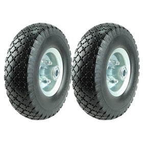 KASTFORCE KF4003 twin-pack 10-inch tires with flat-free design for carts