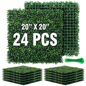 KASZOO grass wall panel close-up showing dense leaves for lush indoor greenery backdrop.
