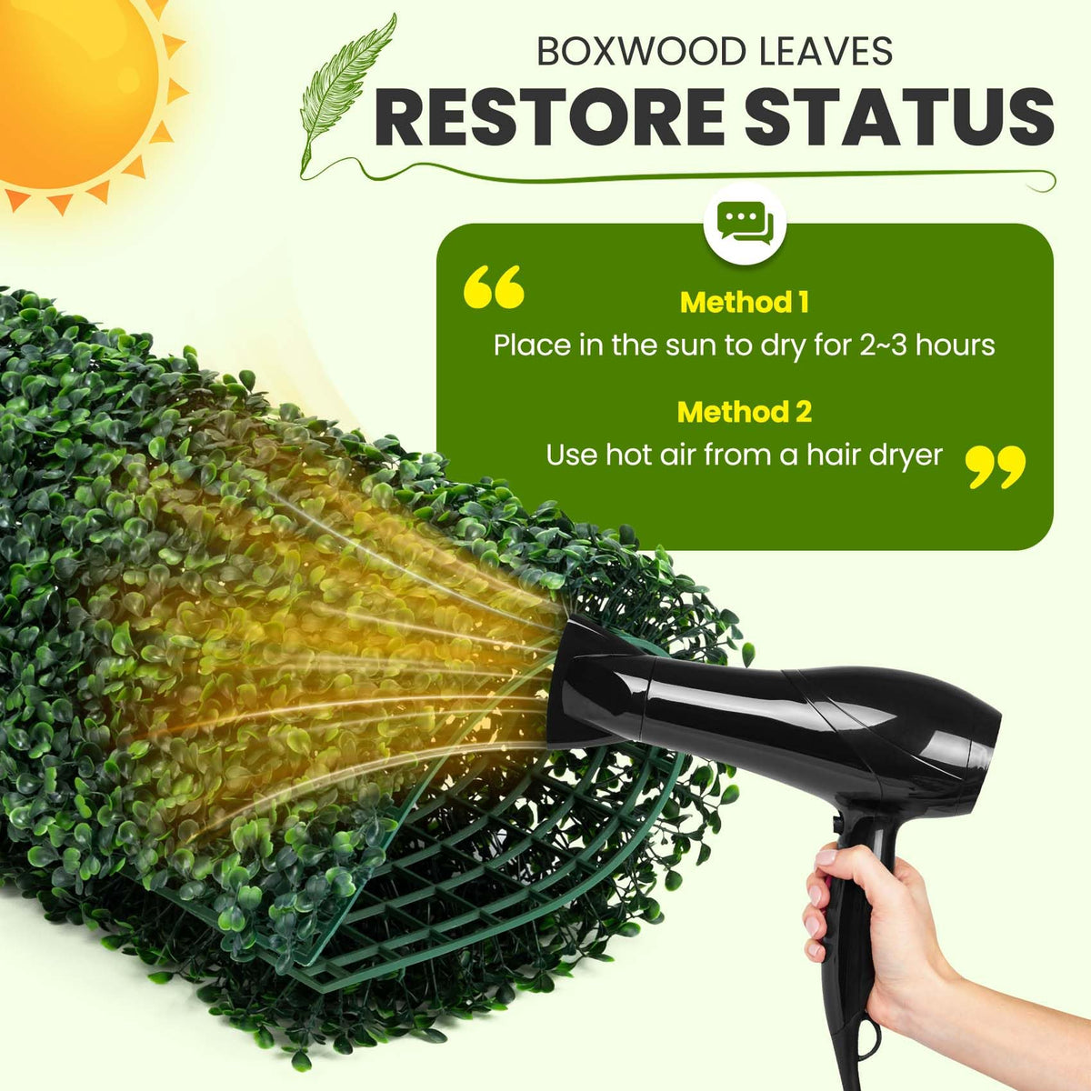 KASZOO maintenance-free greenery with no watering needed