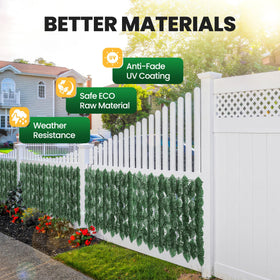 KASZOO outdoor privacy screen enhances balcony and patio spaces.