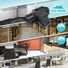 Kat Sense easy to clean reusable rodent trap for ongoing use