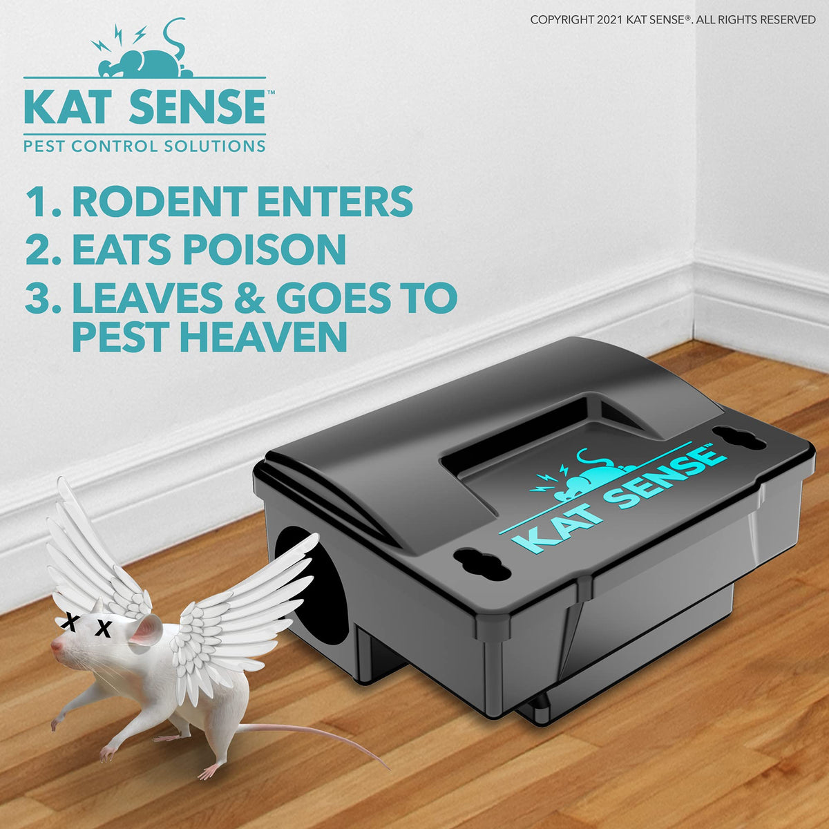Kat Sense polypropylene construction withstands weather for outdoor use.