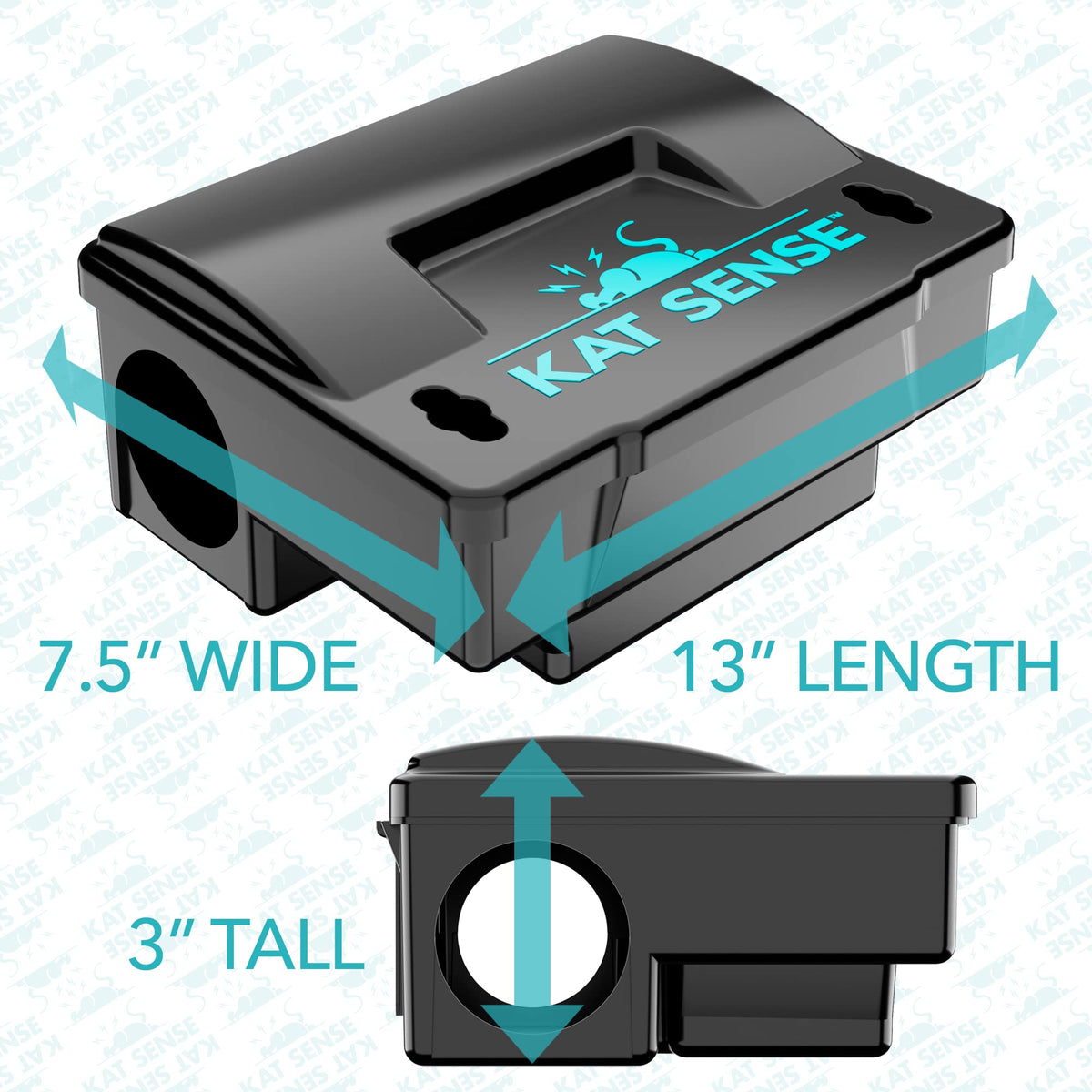 Kat Sense two-pack offers continuous rodent protection.