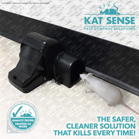 Kat Sense touch-free disposal mechanism in action