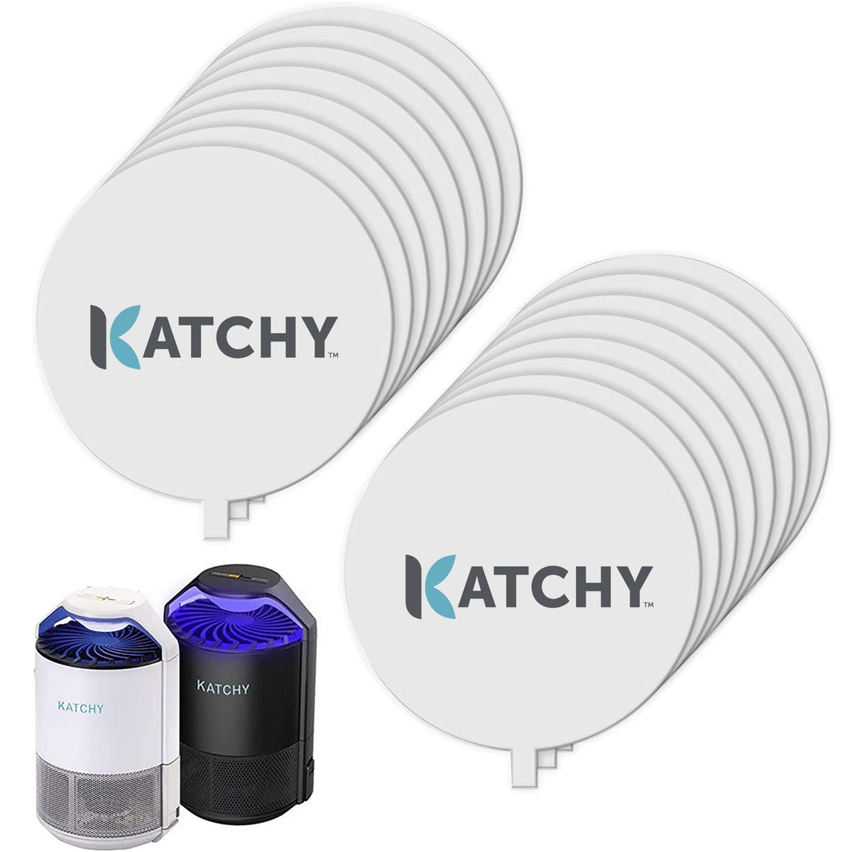 KATCHY Original glue board refill in a box for indoor insect capture