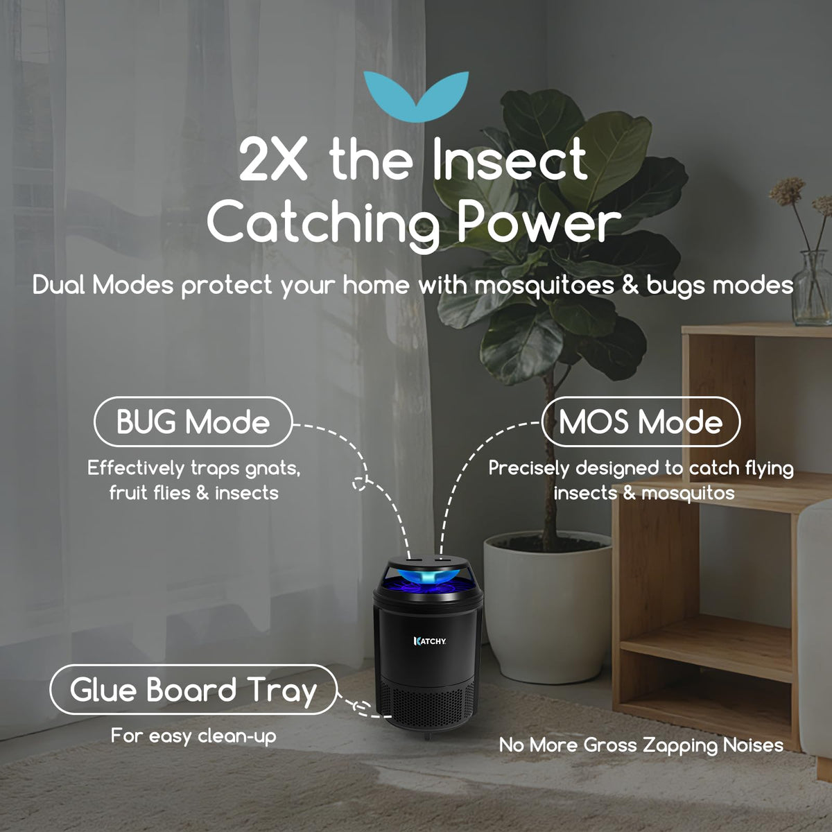 KATCHY glue board exchange demonstrates clean, contact-free disposal after trapping.