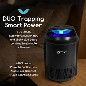 KATCHY trap with USB-C power port for easy plug-in anywhere in your home.