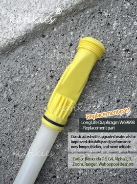 Katikies diaphragm for Zodiac Baracuda G3/G4 compatibility supports consistent suction