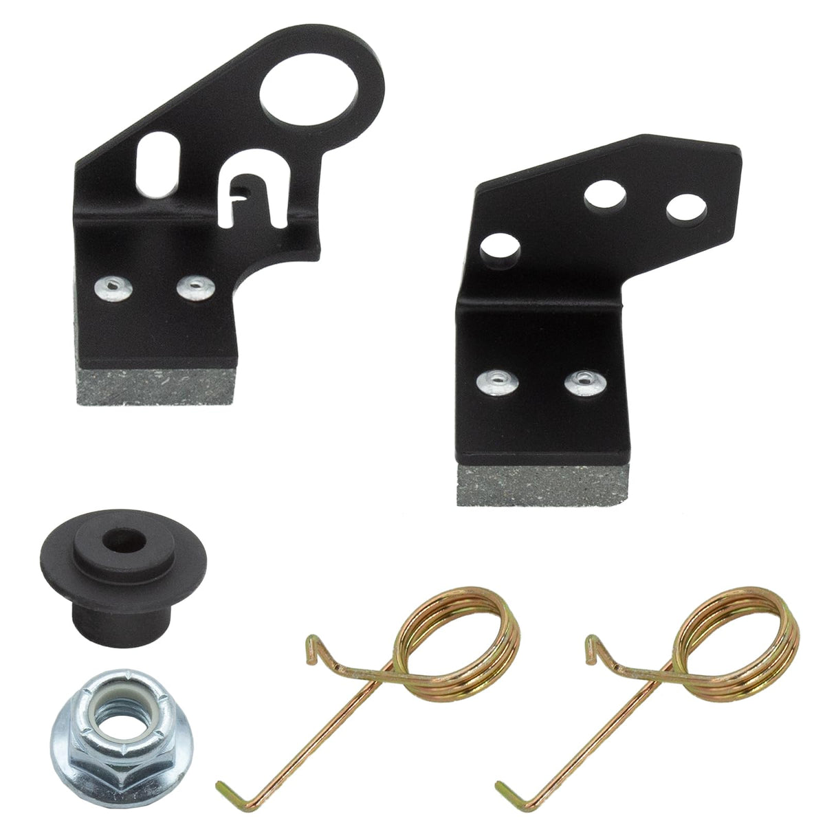 Kauklibna deck brake arm kit front view for Cub Cadet decks, quick-fit appearance.