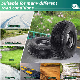 Kavedodu 3.5-inch wide tire for improved stability and balance.