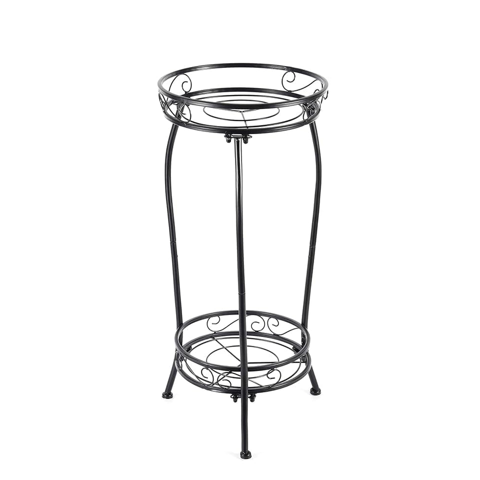 Kavlium 2-tier plant stand for indoors and outdoors, ideal for elevated plant displays.