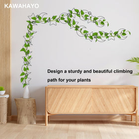 KAWAHAYO detachable clip system enables flexible shaping of plant paths