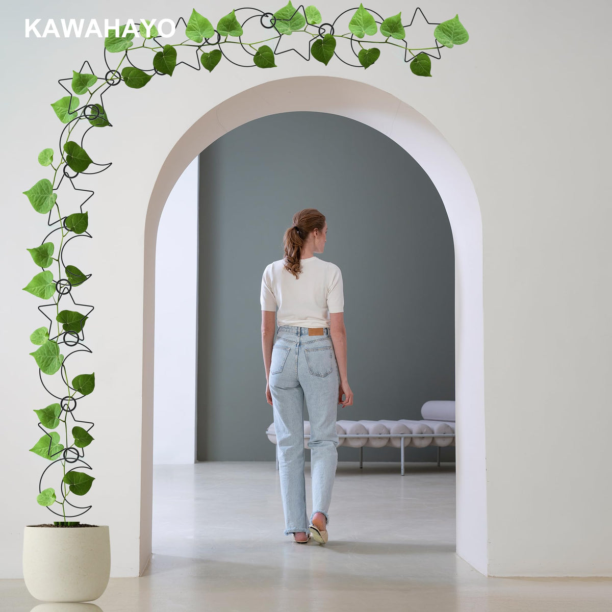 KAWAHAYO strong attachment points offer reliable support for multiple stems