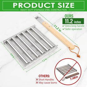 KAYCROWN hot dog roller being cleaned; dishwasher safe design shown