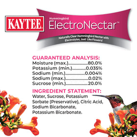 Kaytee Electronectar shake-before-use indicates simple prep before filling.